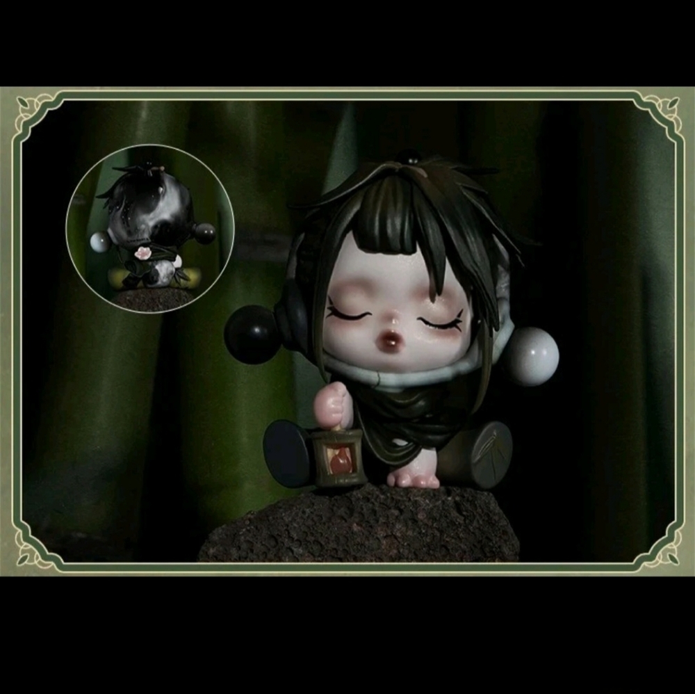 NIB Pop Mart Skullpanda Blossom Series - The Bamboo